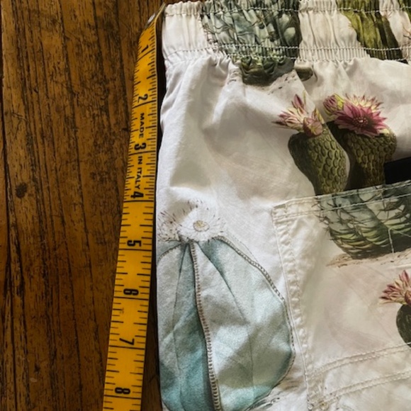 Men's / Unisex - Converse - Desert Sand Cactus Multi Print Resort Shorts - L - Picture 12 of 15